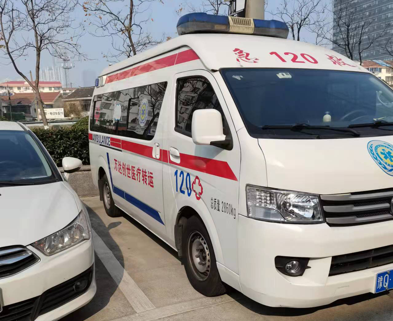 广汉县救护车转运